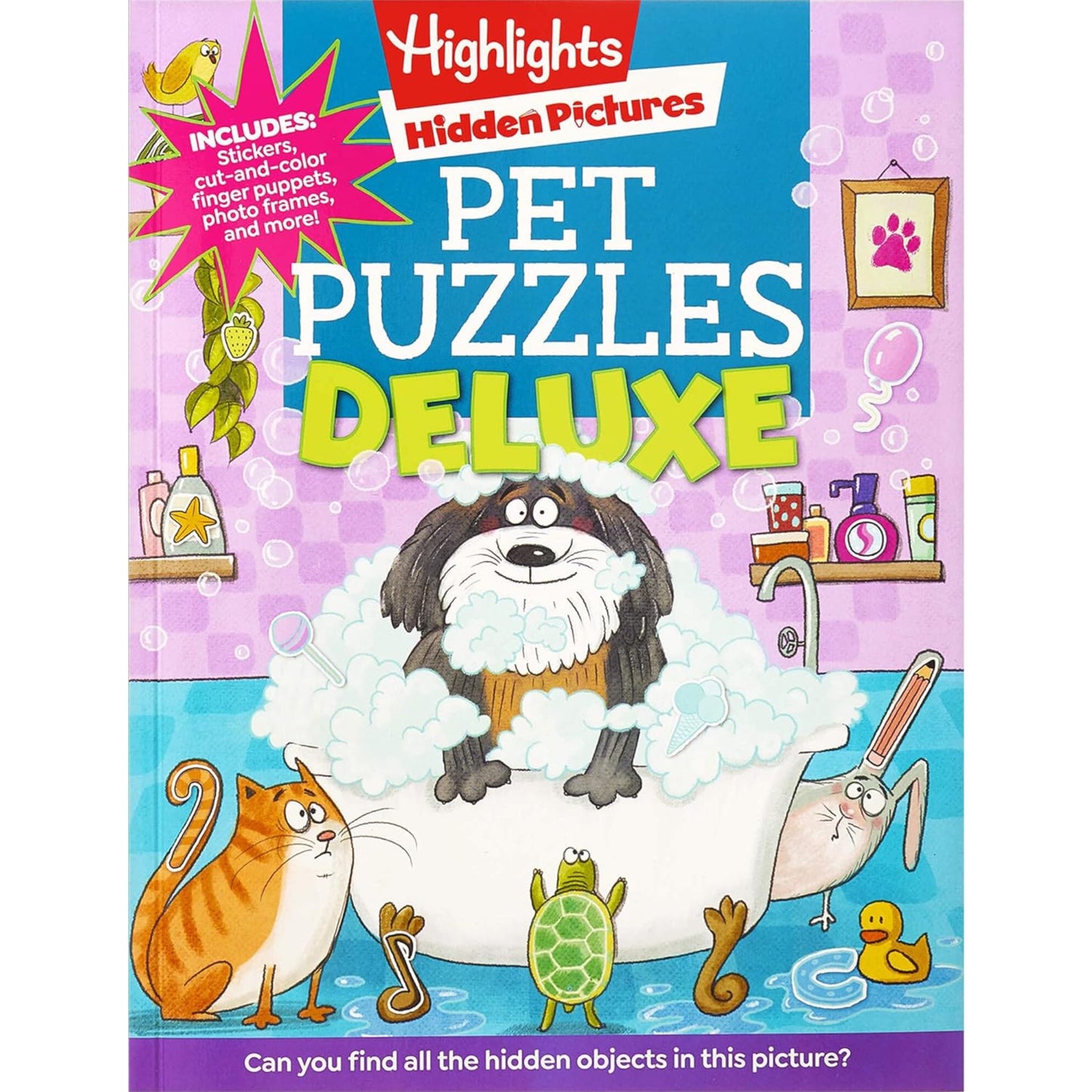 Pet Puzzles Deluxe Activity Book
