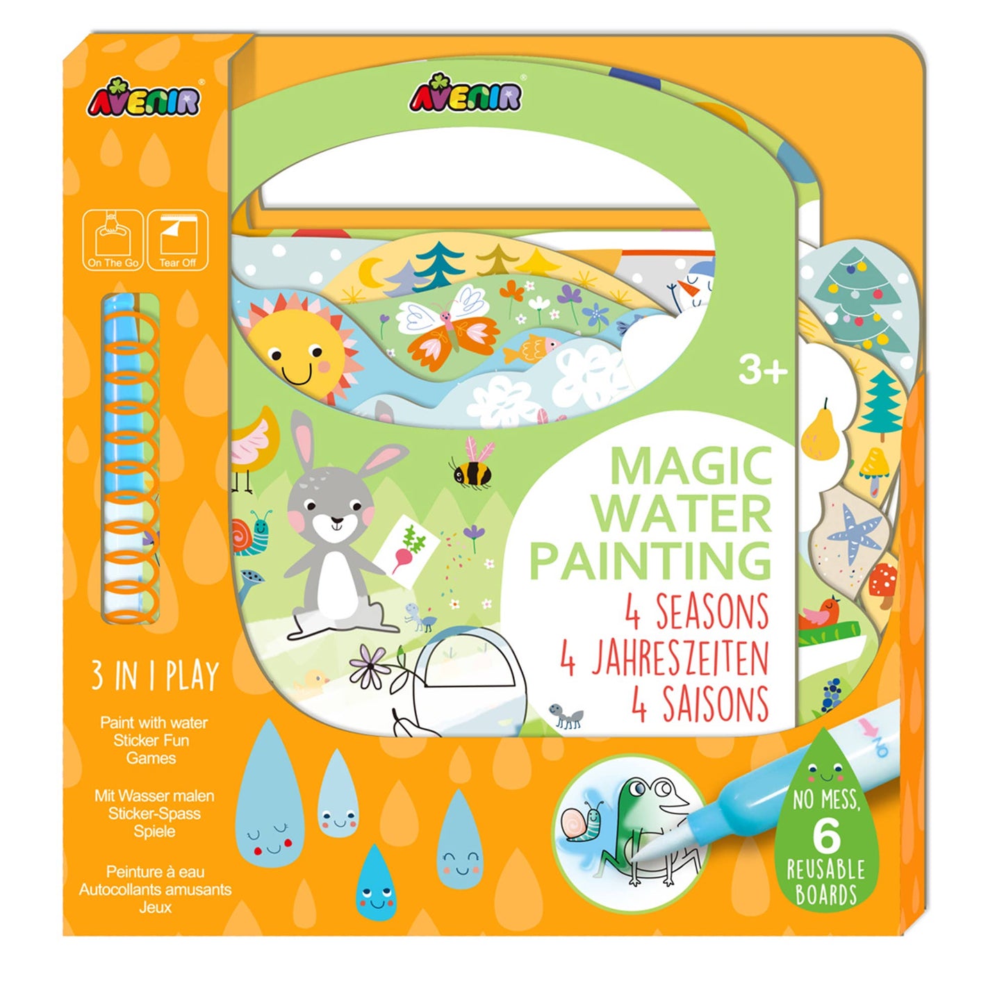 Avenir - Magic Water Painting 4 SEASONS