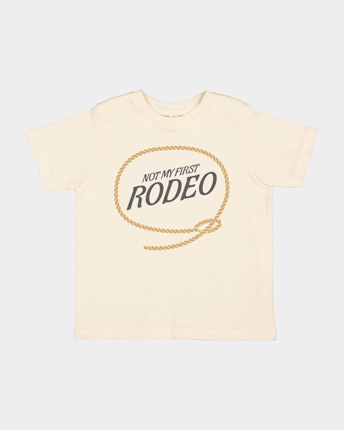 Not My First Rodeo Western Kids Tee