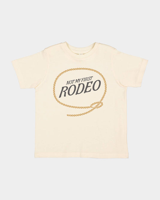 Not My First Rodeo Western Kids Tee