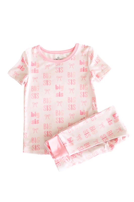 Two Piece Pajama Set | Big Sis