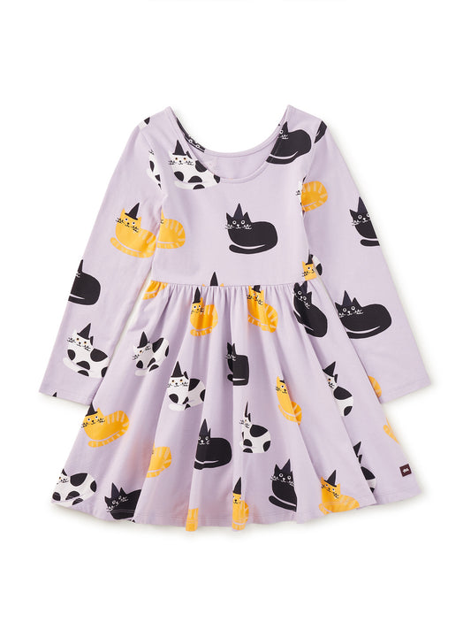 Printed Ballet Dress-Cats in Hats