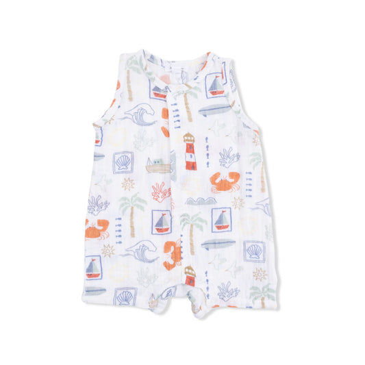 Club Mediterranean  | Sleeveless Shortie Romper