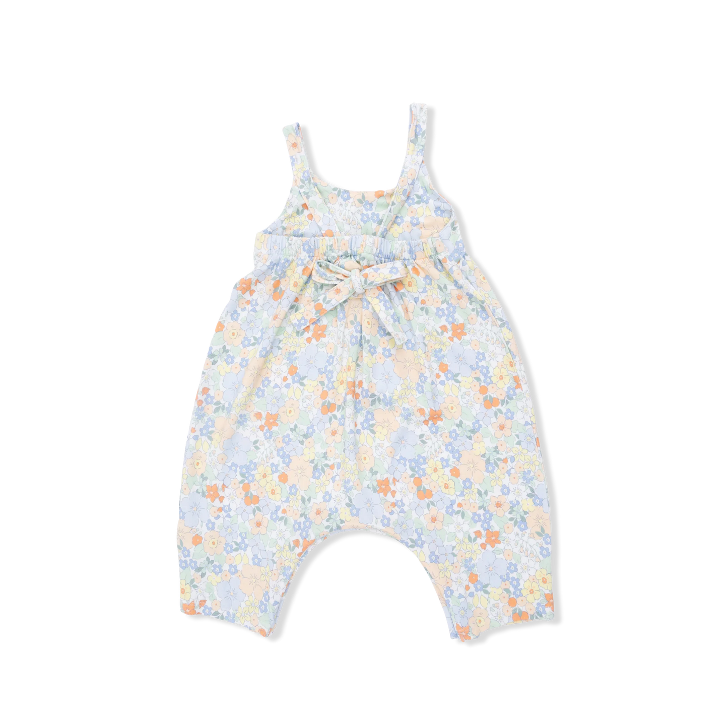 Georgia Floral | Tie Back Romper