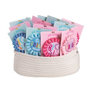 Sibling Button & Balloon