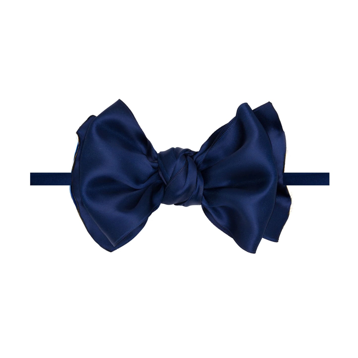 Satin FAB® Skinny | nylon headband with satin bow