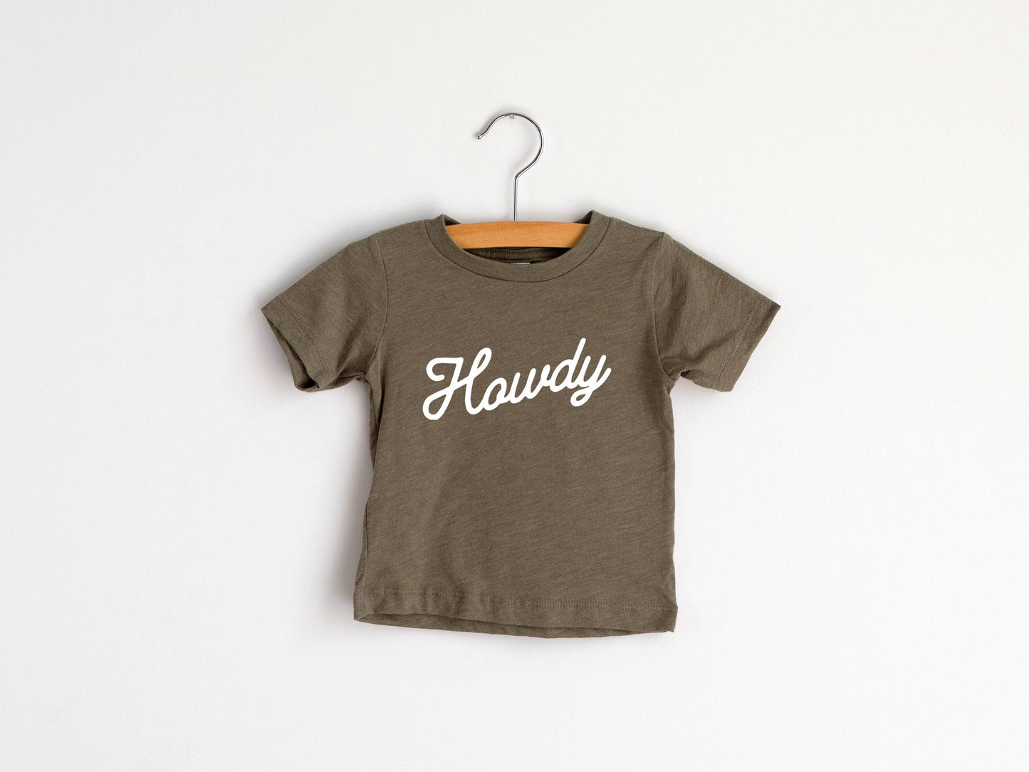 Howdy Script Baby & Kids Tri-Blend Tee