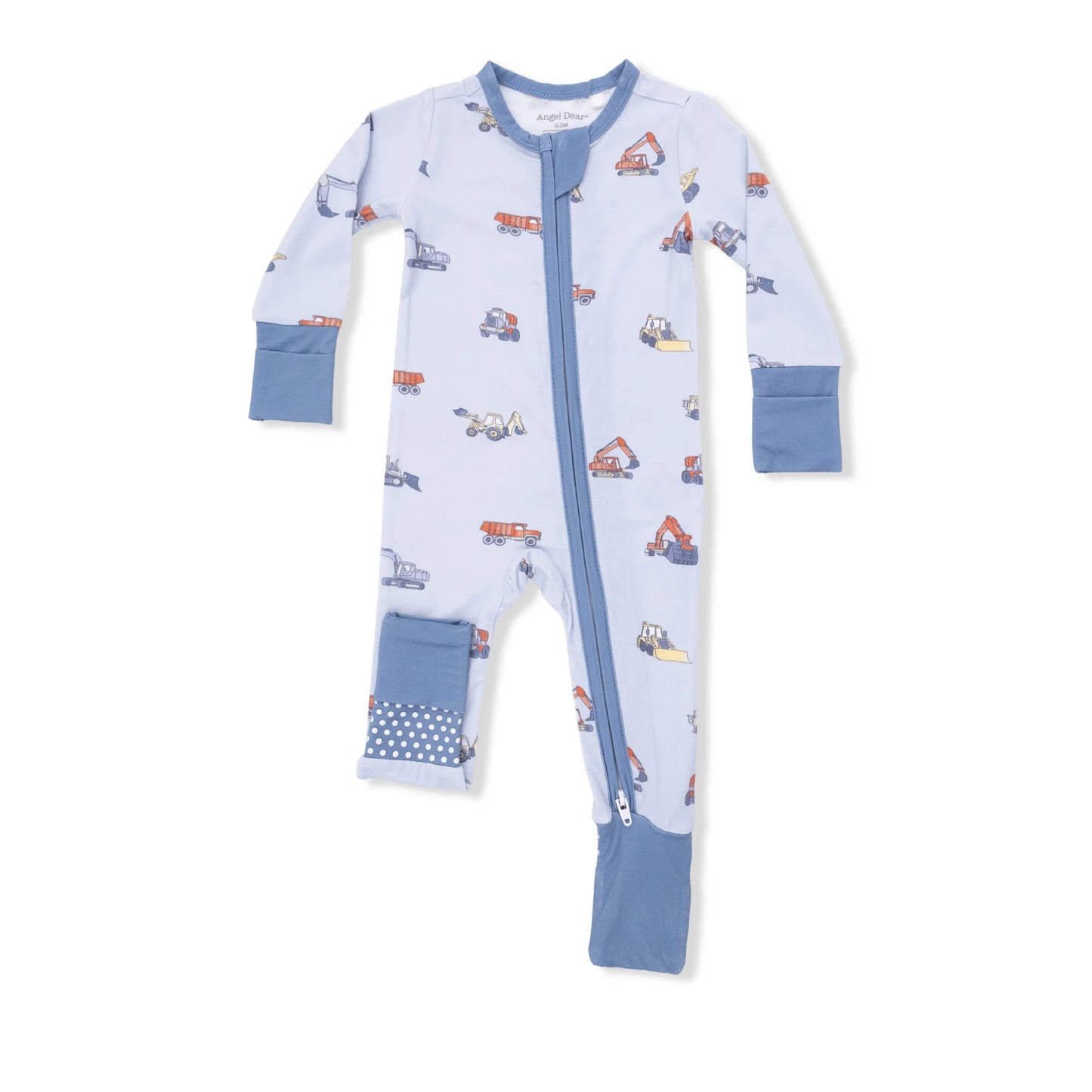 Convertible Romper | Construction Vehicles