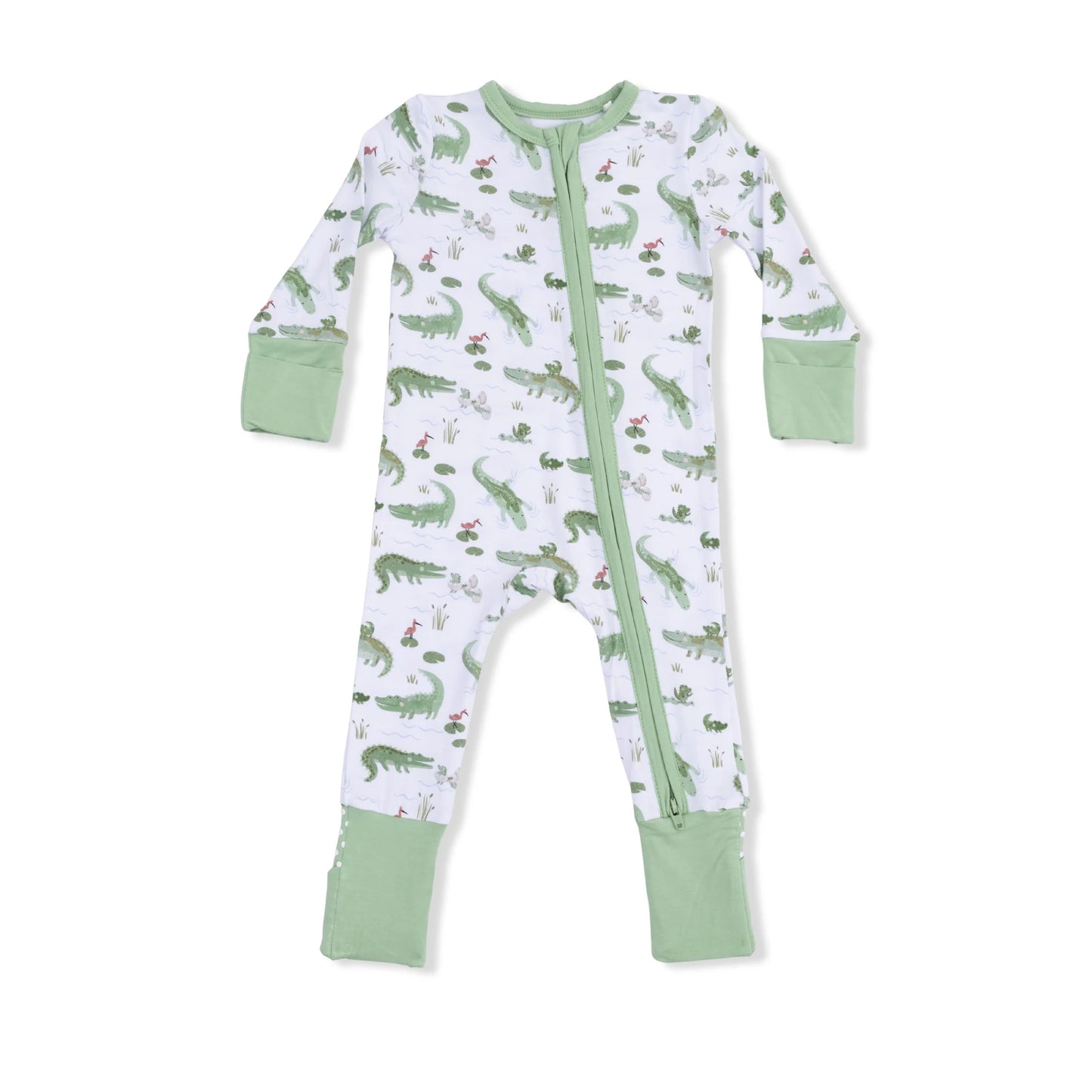Crayon Alligators | Convertible Romper