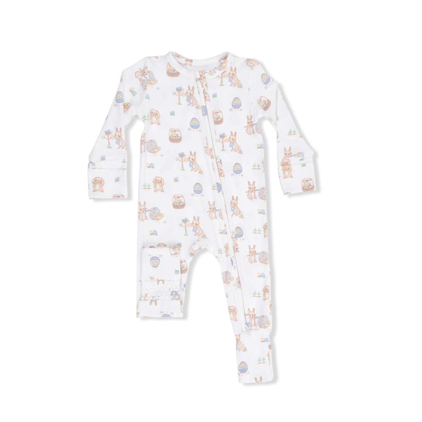 Easter Egg Hunt (Blue) | Convertible Romper