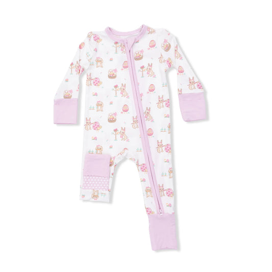 Easter Egg Hunt (Pink) | Convertible Romper