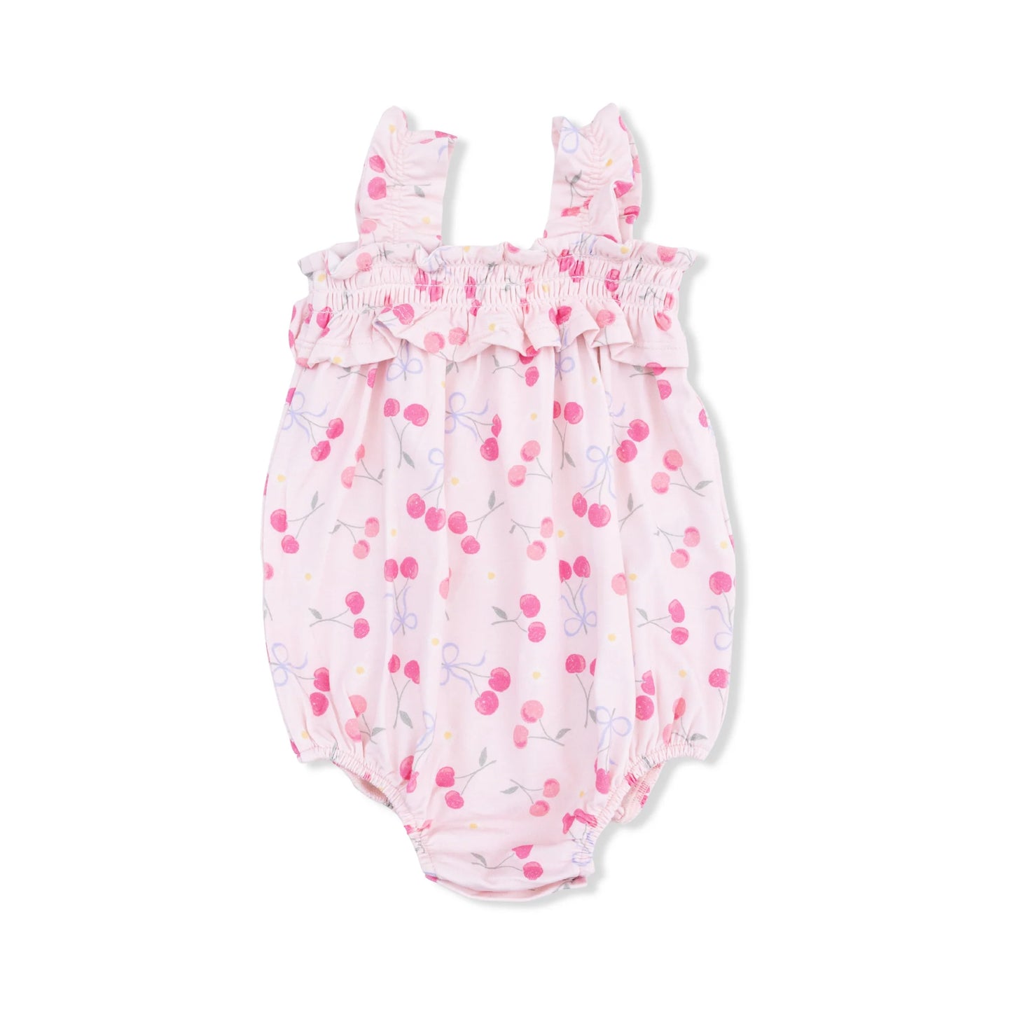 Ruffly Strap Bubble | Sweet Bow Cherries
