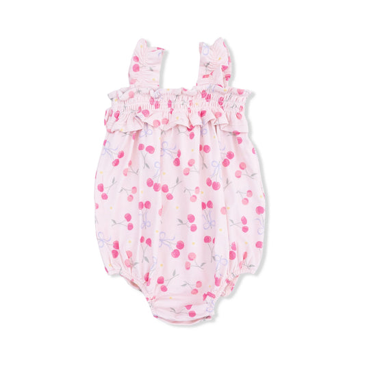Ruffly Strap Bubble | Sweet Bow Cherries