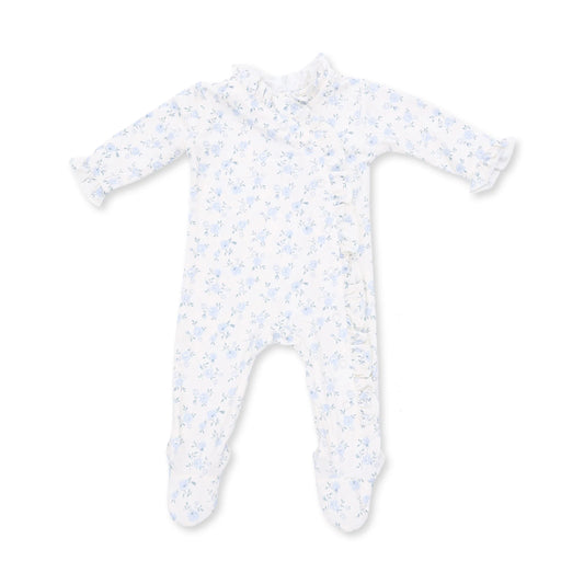 Rose Briar | Kimono Ruffle Snap Footie