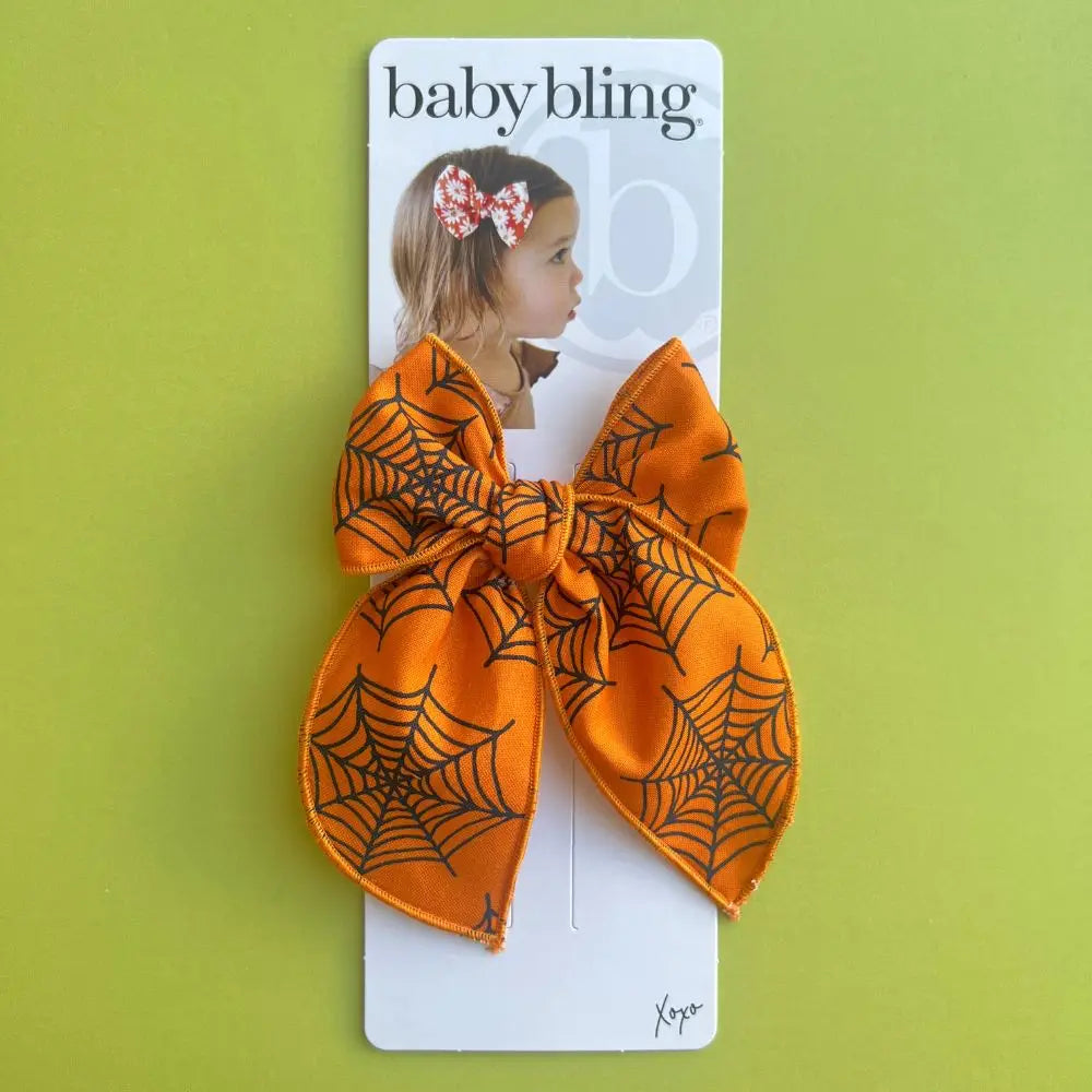 Orange Web | Belle Clip