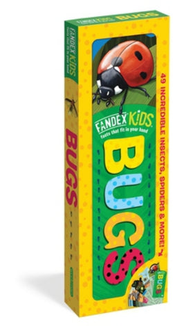 Fandex Kids : Bugs: Facts That Fit in Your Hand: 49 Incredible Insects, Spiders & More!