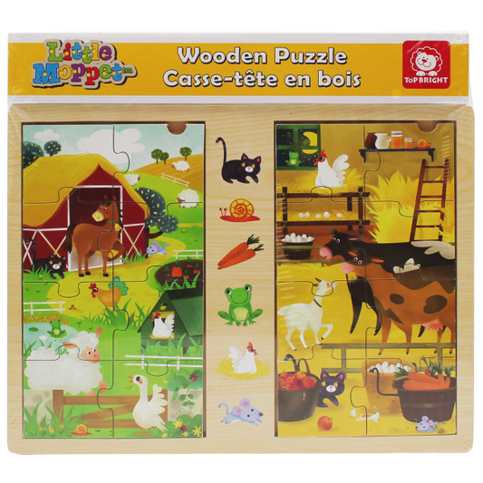 Farm Double Jigsaw Puzzles