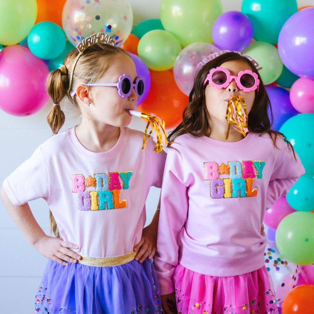 Birthday Girl | Patch Short Sleeve T-Shirt