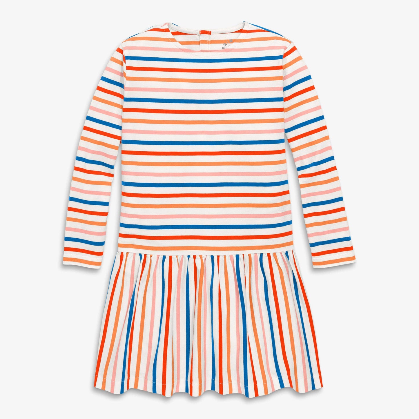 Explorer Dress In Multi Stripe
