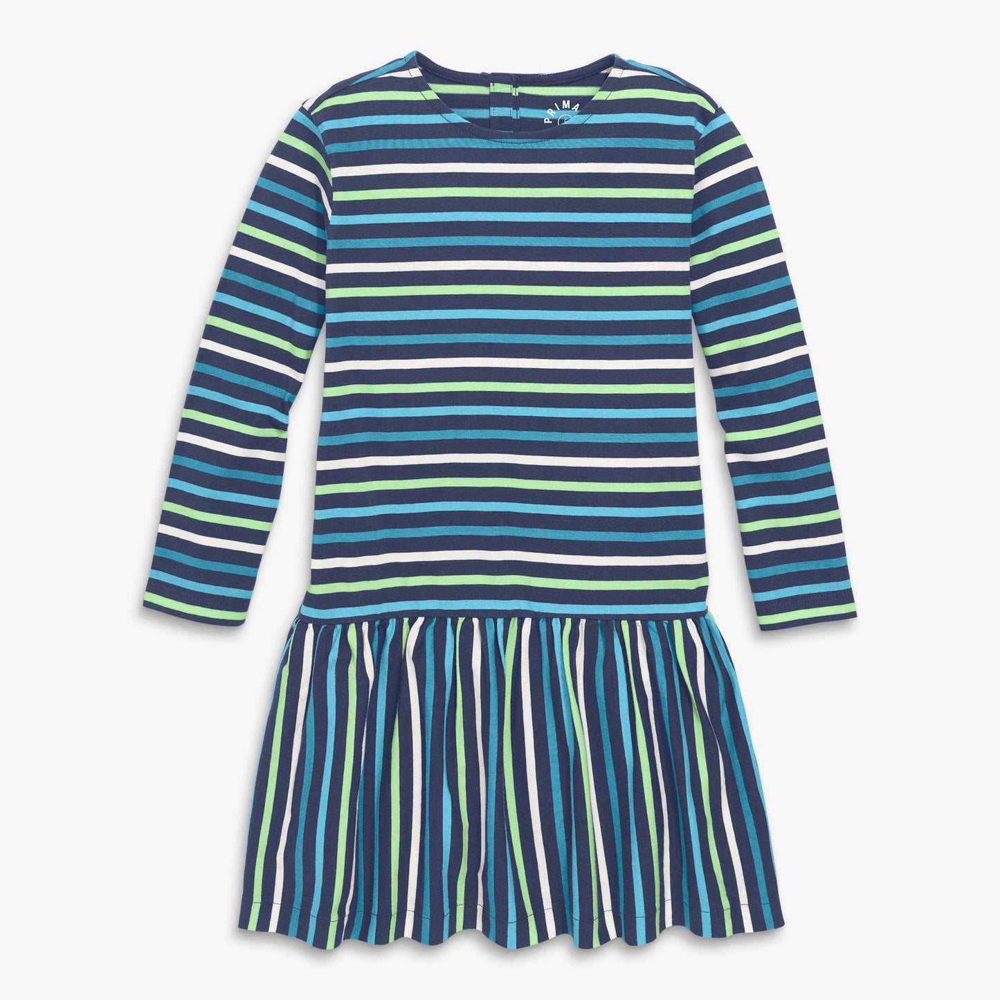 Explorer Dress In Multi Stripe