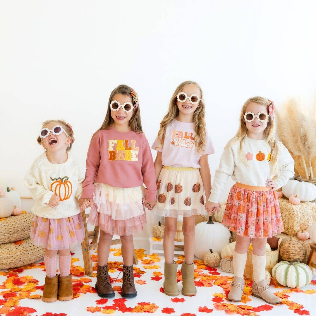 Pumpkin Daisy Tutu