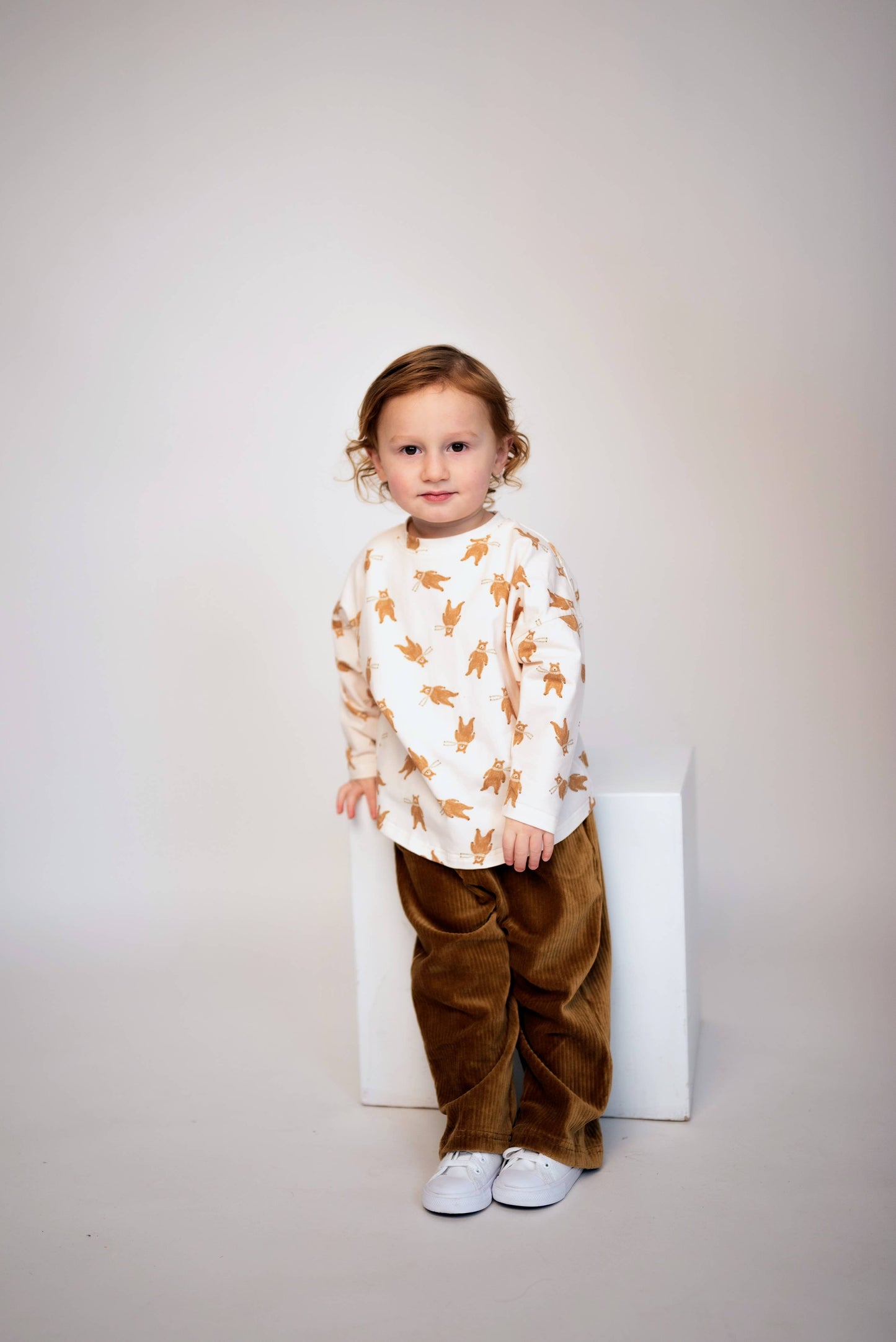 Bear-y Cute Long Sleeve Tee  | Gender-Neutral