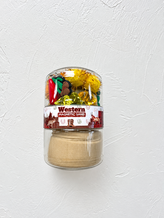 Western Magnetic Sand | Sensory Jar