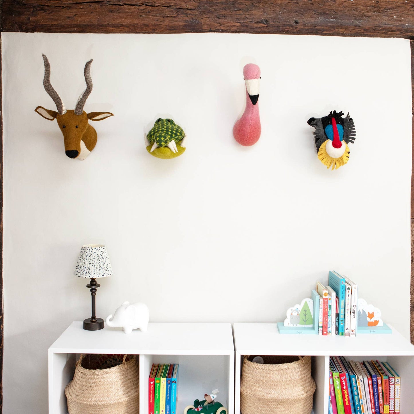 Mini Flamingo Head | Room Décor