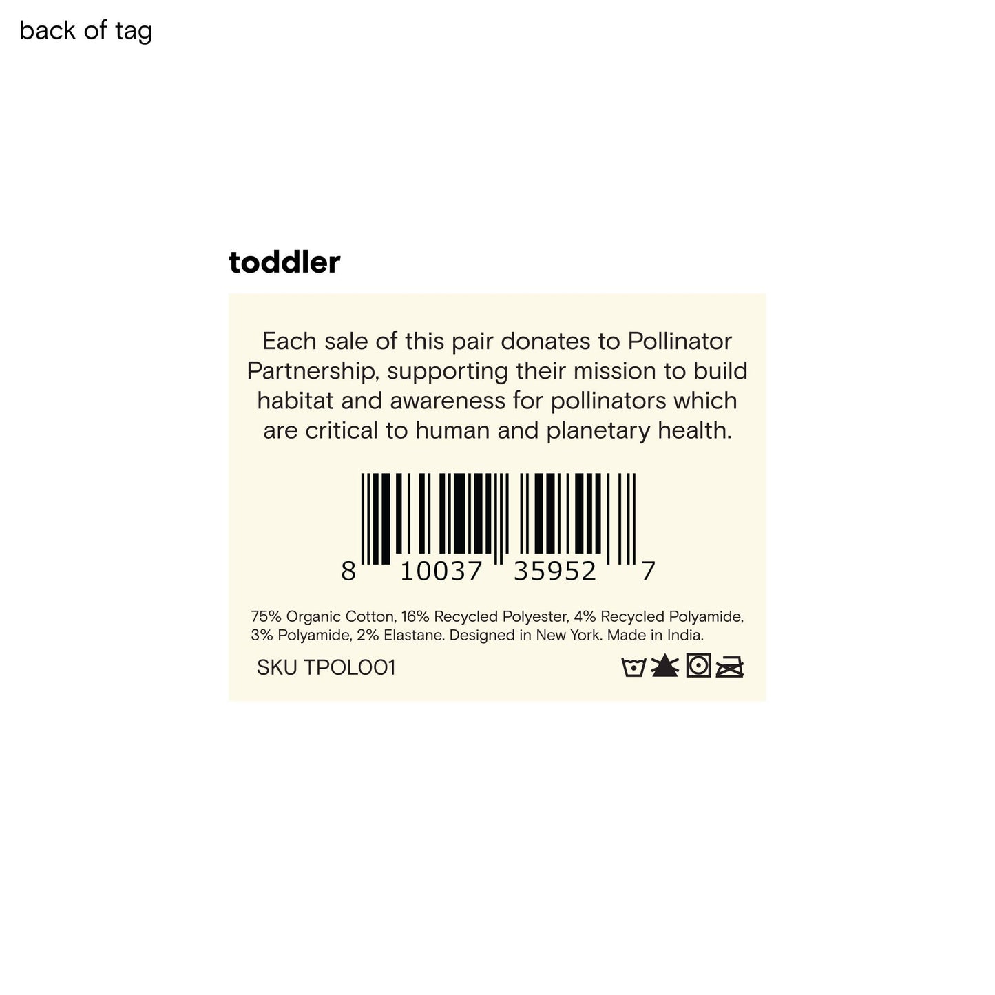 Kids Socks that Protect Bees (blue with bees)