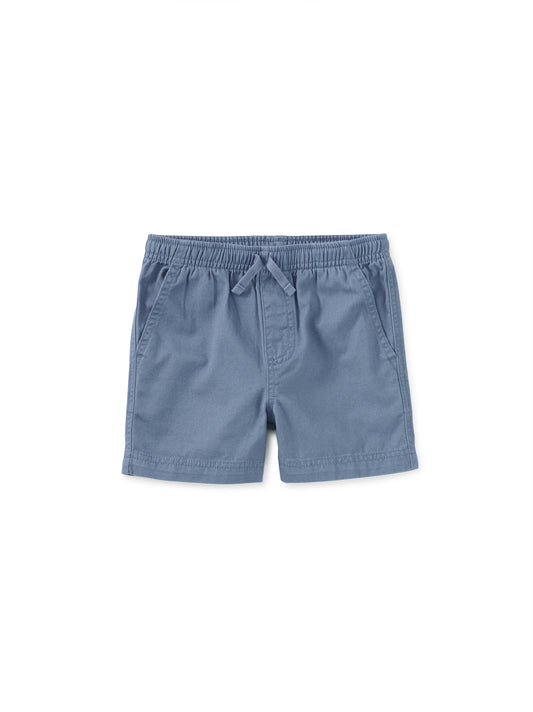 Twill Sport Shorts-Coronet Blue