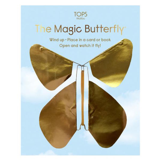 Gold Metallic Magic Flying Butterfly®