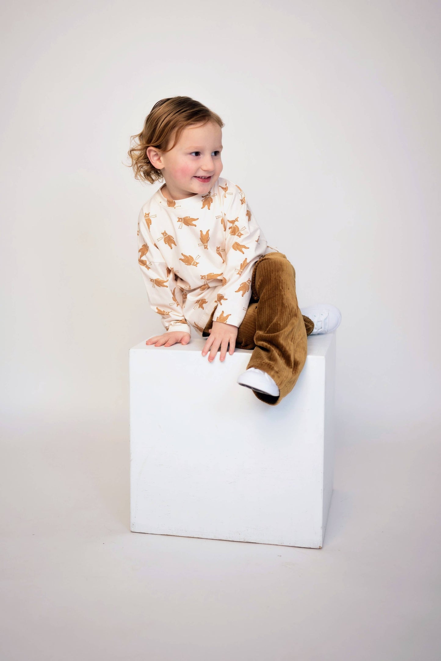 Bear-y Cute Long Sleeve Tee  | Gender-Neutral