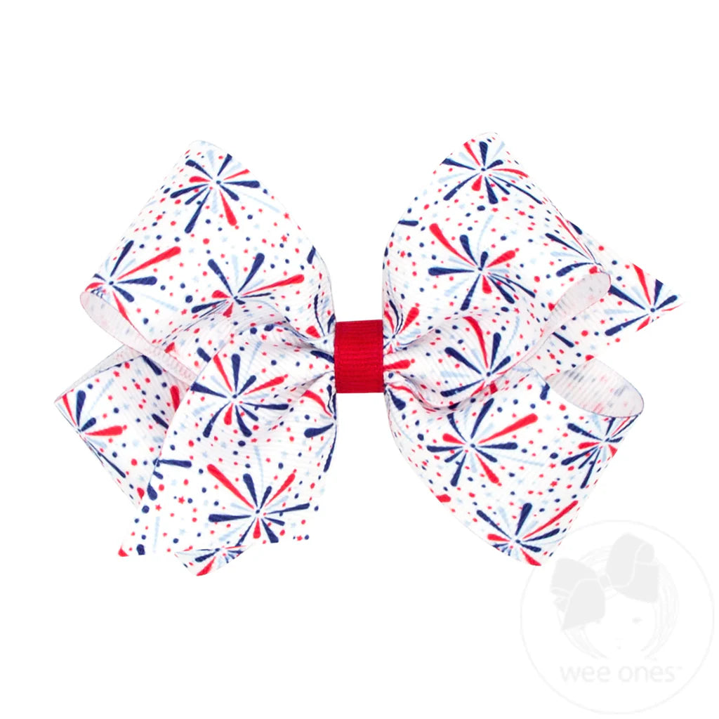 Fireworks | Grosgrain Bow
