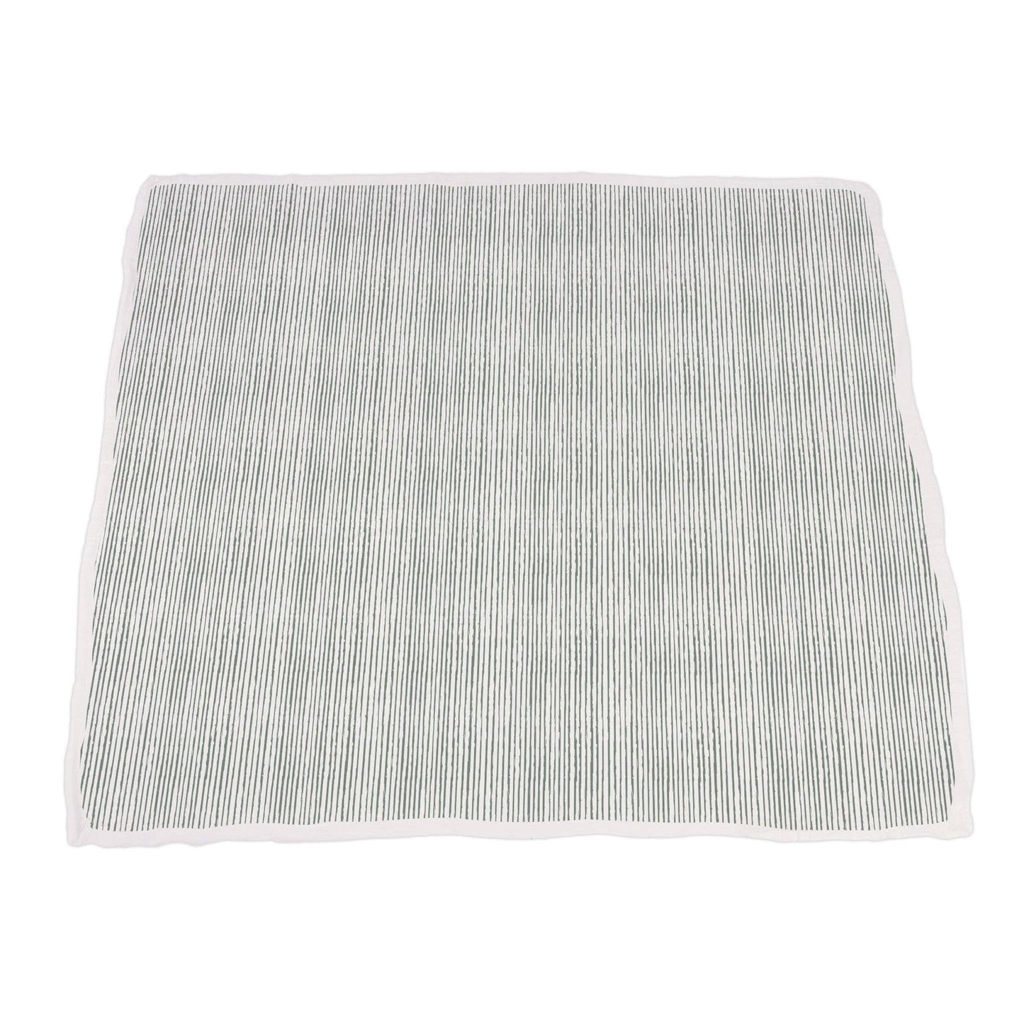 Sunflower Farm and Sage Green Stripe - Newcastle Blanket