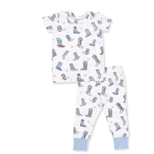 Buckaroo Boots | Short Sleeve Loungewear Set