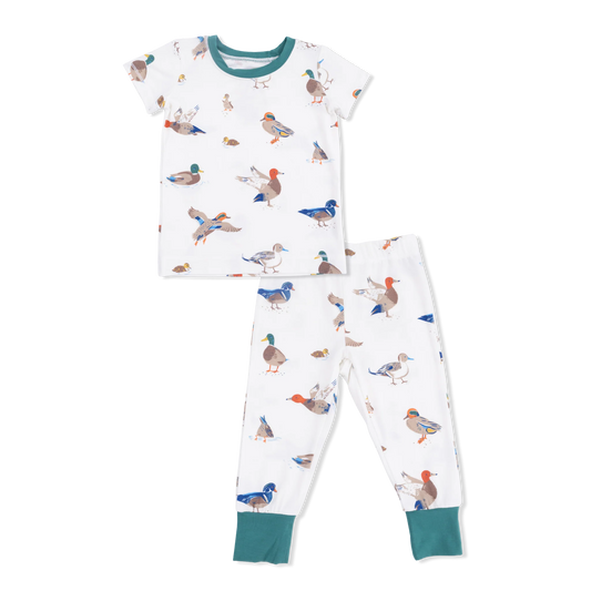 Short Sleeve Loungewear Set | Ducks