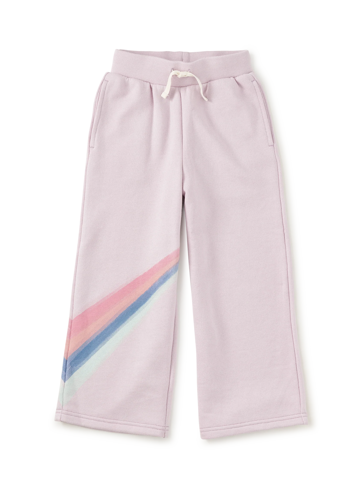 Urchin Purple | Wide Leg French Terry Pants