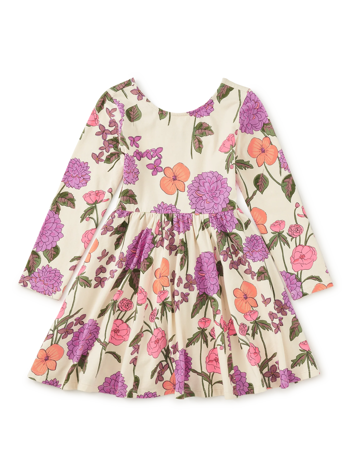 Printed Ballet Dress | English Dahlia