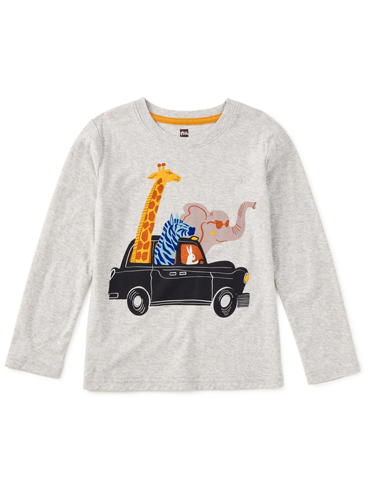 Light Grey Heather | A Wild Ride | Graphic Tee