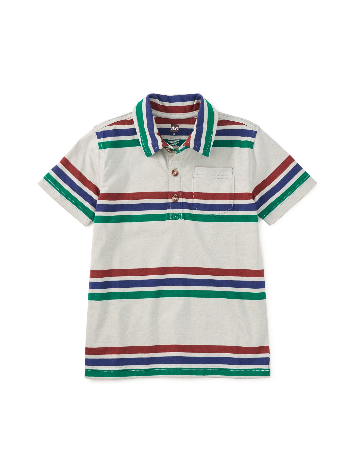 Mica | Striped Polo
