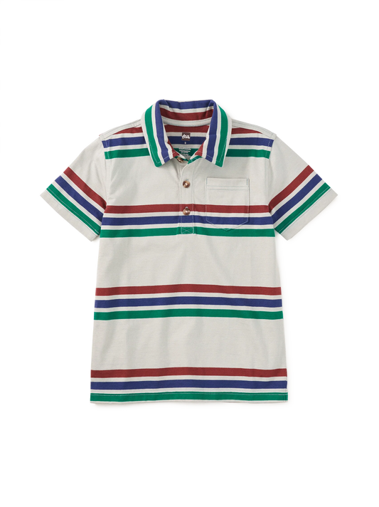 Mica | Striped Polo