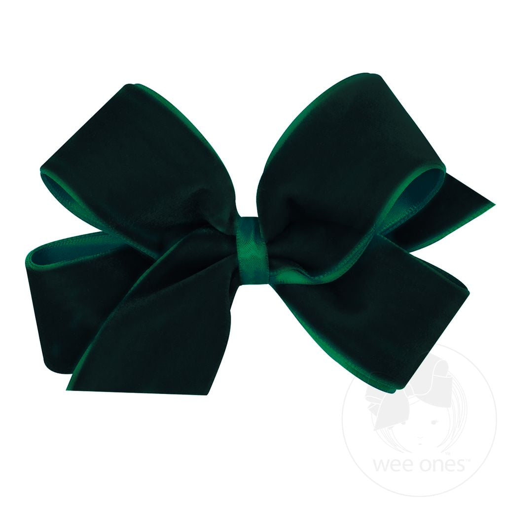 Medium Classic Velvet Bow