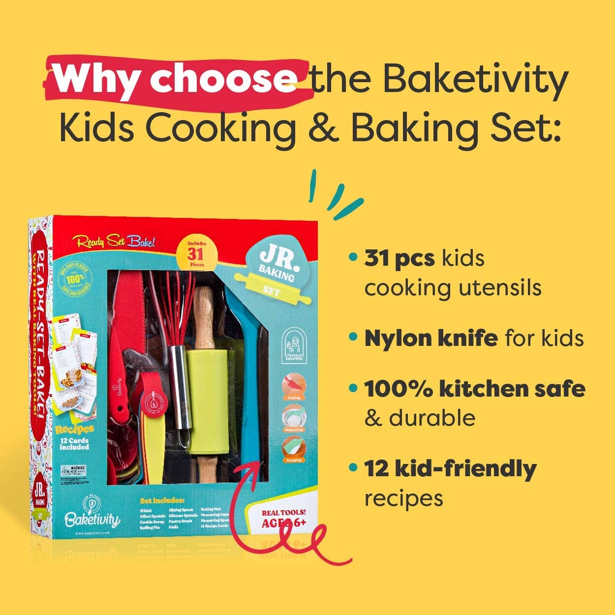 Baketivity | Cooking & Baking Set (31pc)