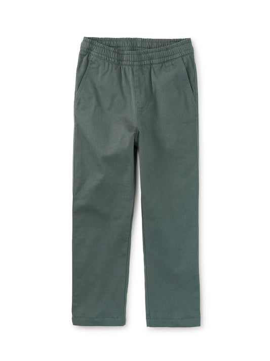 Timeless Stretch Twill Pants | Bay Leaf