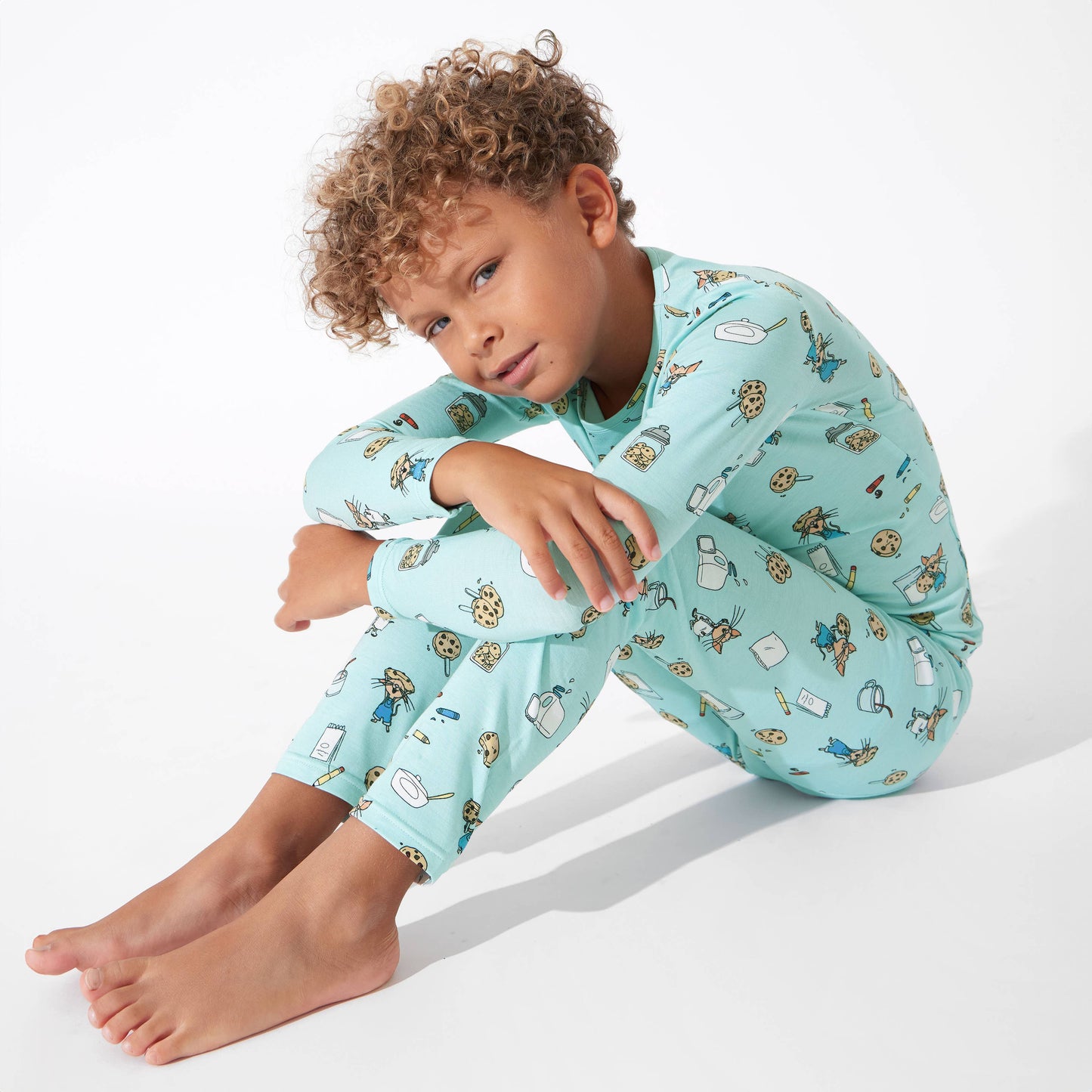 If You Give a Mouse a Cookie Christmas Bamboo Kids Pajamas