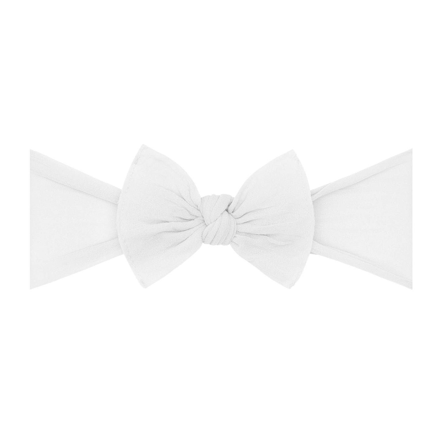 Itty Bitty Knot | soft nylon bow headband