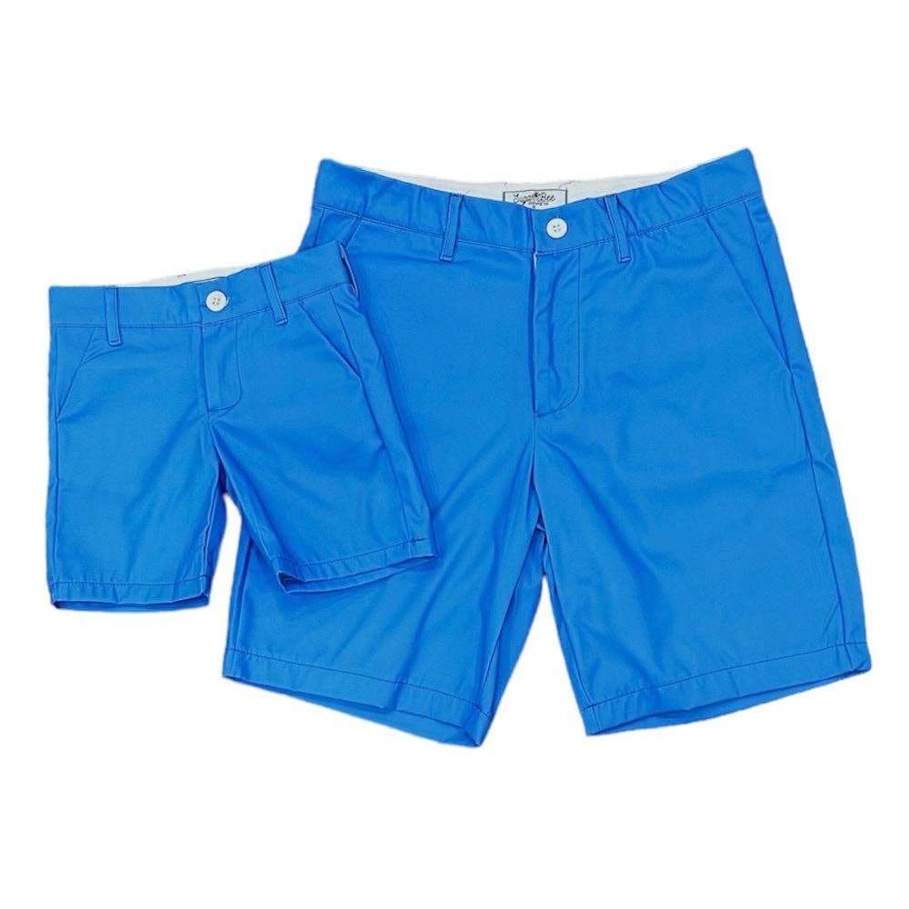 Daddy & Me Dress Shorts - French Blue