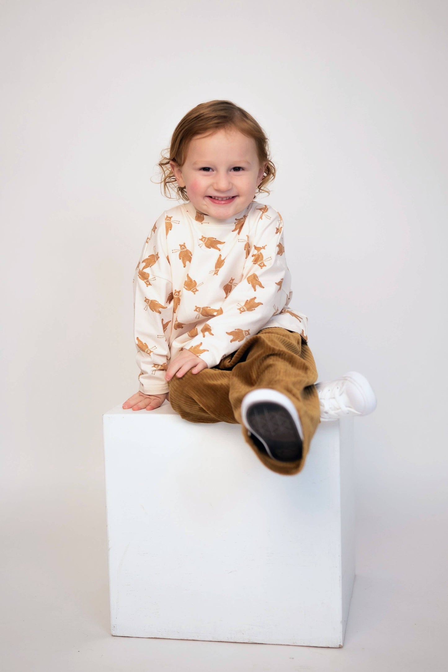 Bear-y Cute Long Sleeve Tee  | Gender-Neutral