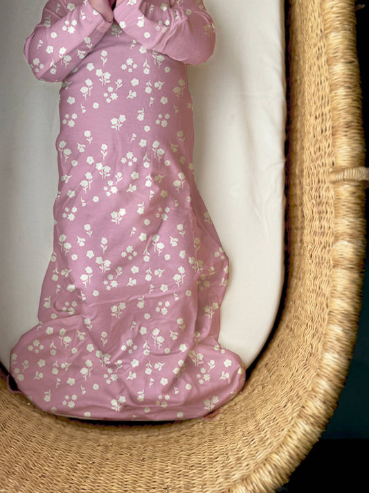 Baby Gown | Zipper Bottom