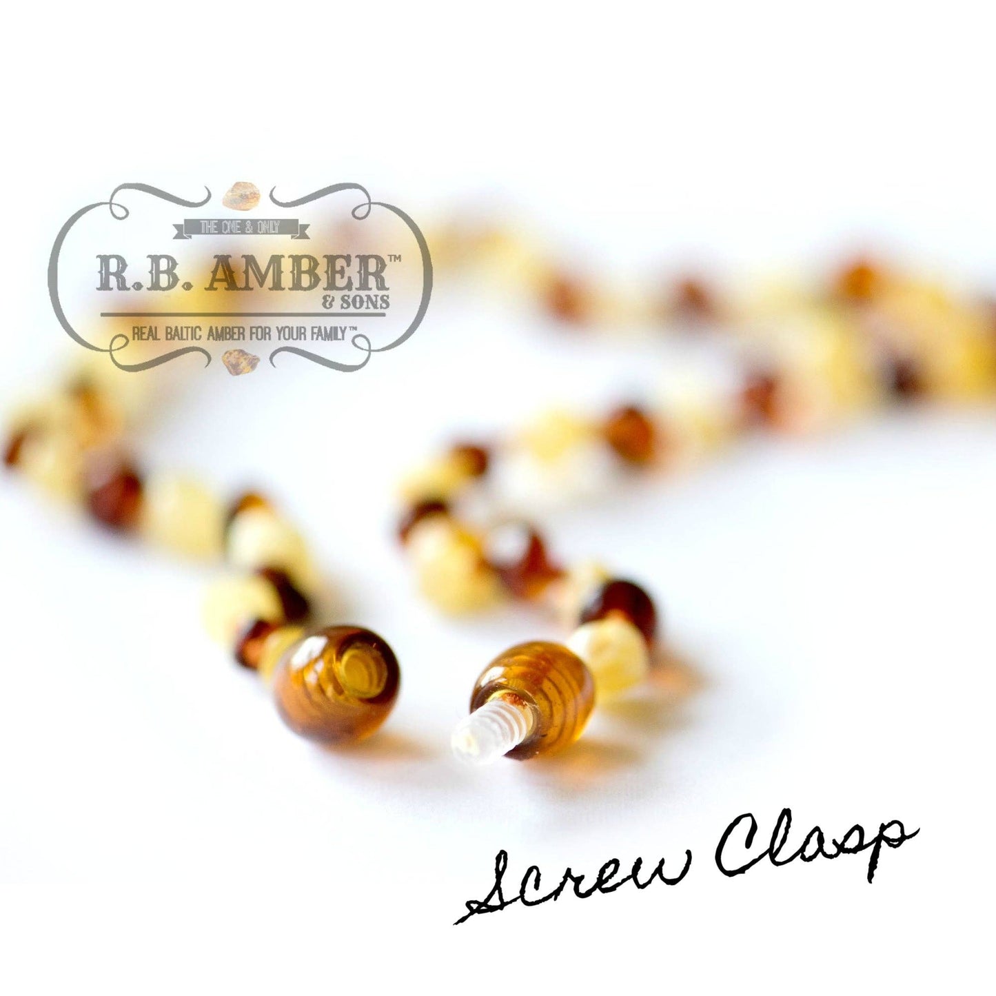 Rose Quartz + Honey Amber Necklace